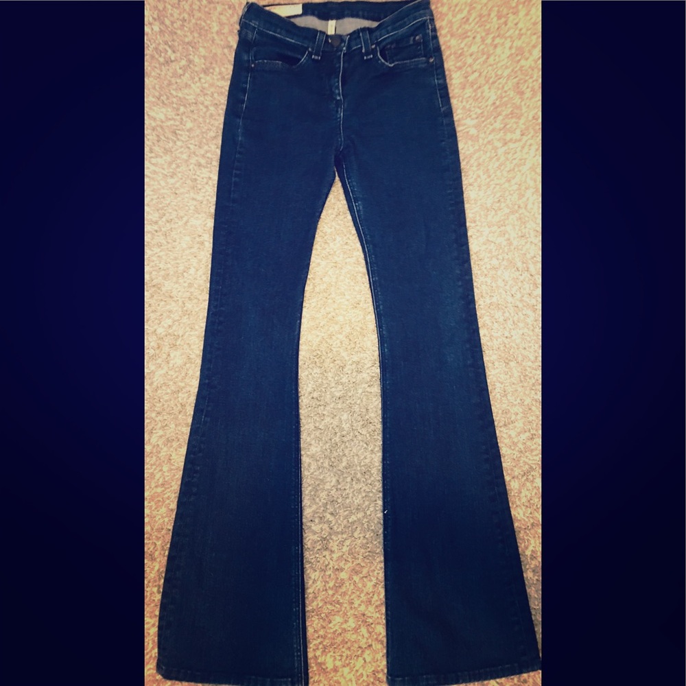 Rag & Bone Jean High Rise Bell Denim Size 26